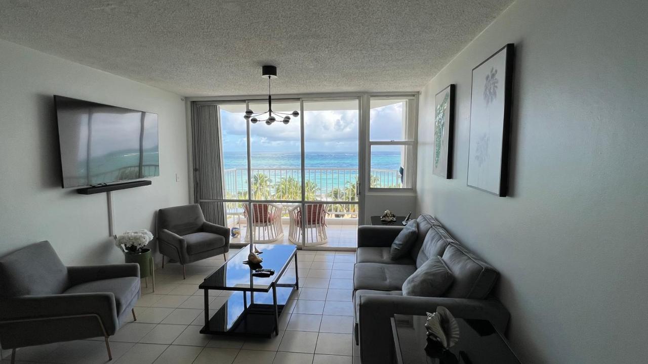 Ocean Front 2 Bedroom & Bath In Isla Verde 산후안 외부 사진